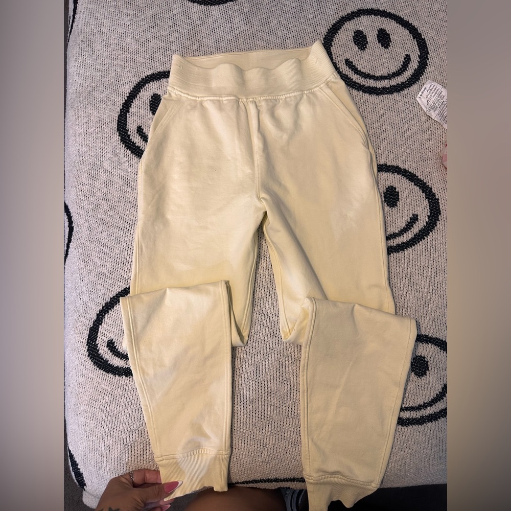 lululemon athletica Yellow Track Pants